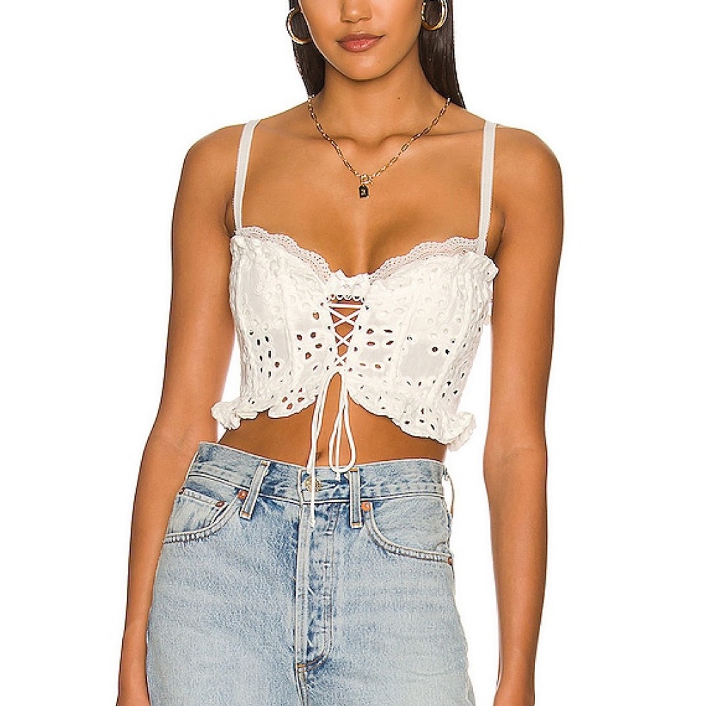 Sadie Corset Crop Top For Love And lemons size xs